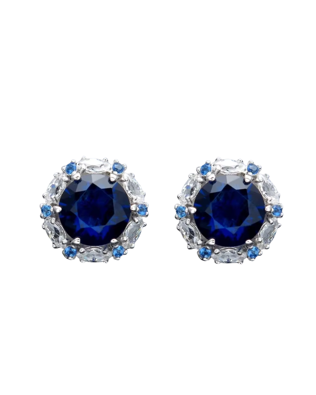 ARETES DIANA AZUL