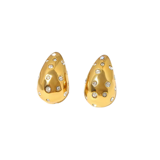 Aretes Gota Cristal